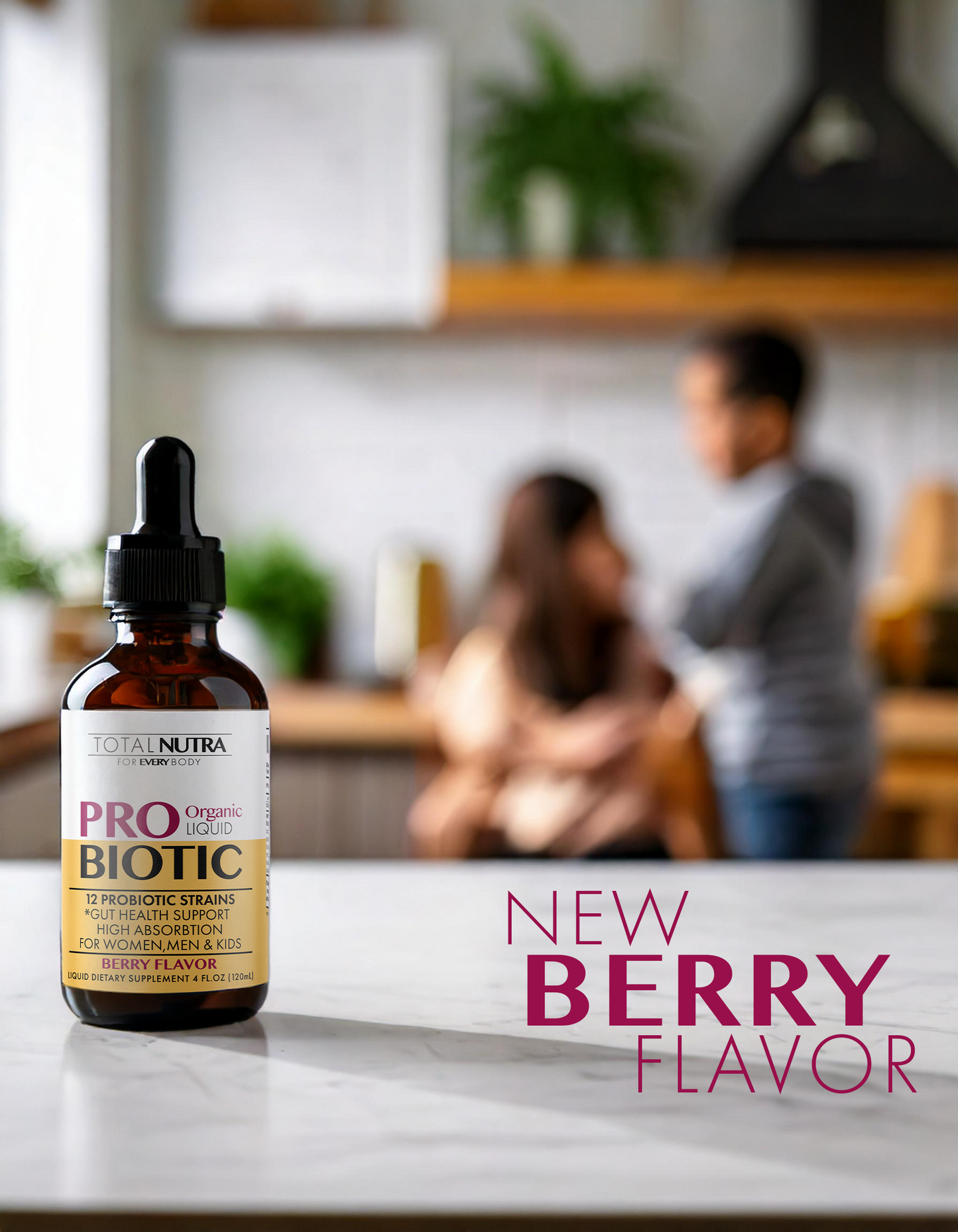 Liquid Probiotic Berry Flavor