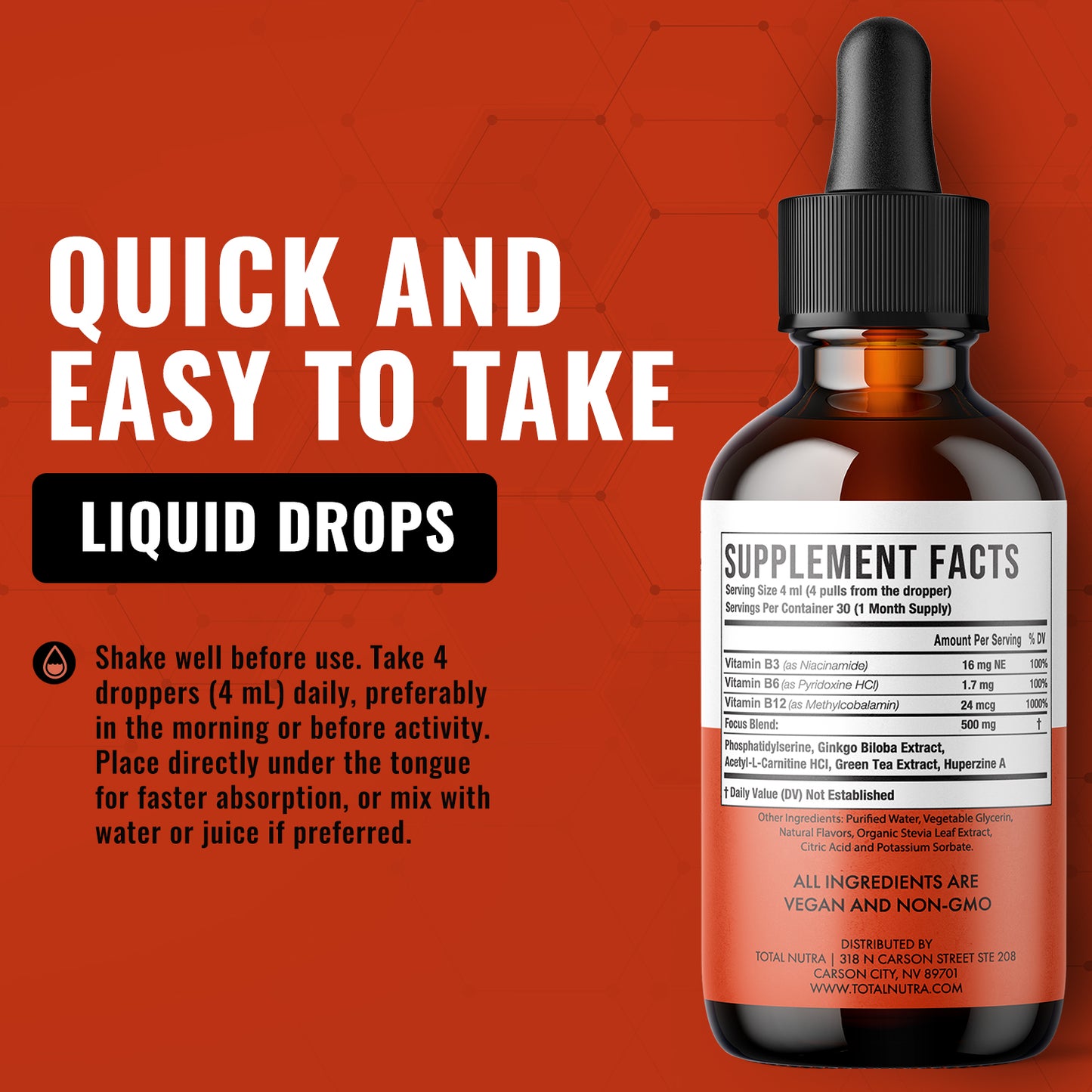 Energy & Focus B12 Vitamin Complex