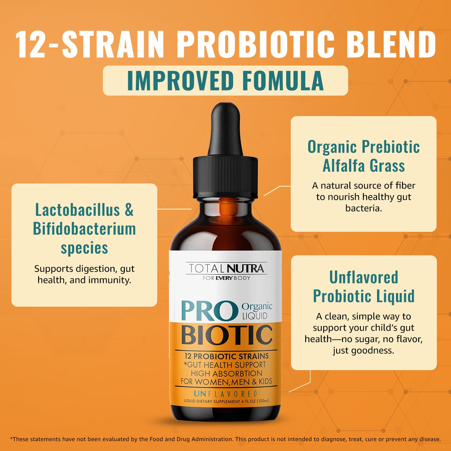 USDA Certified Organic Liquid Probiotic