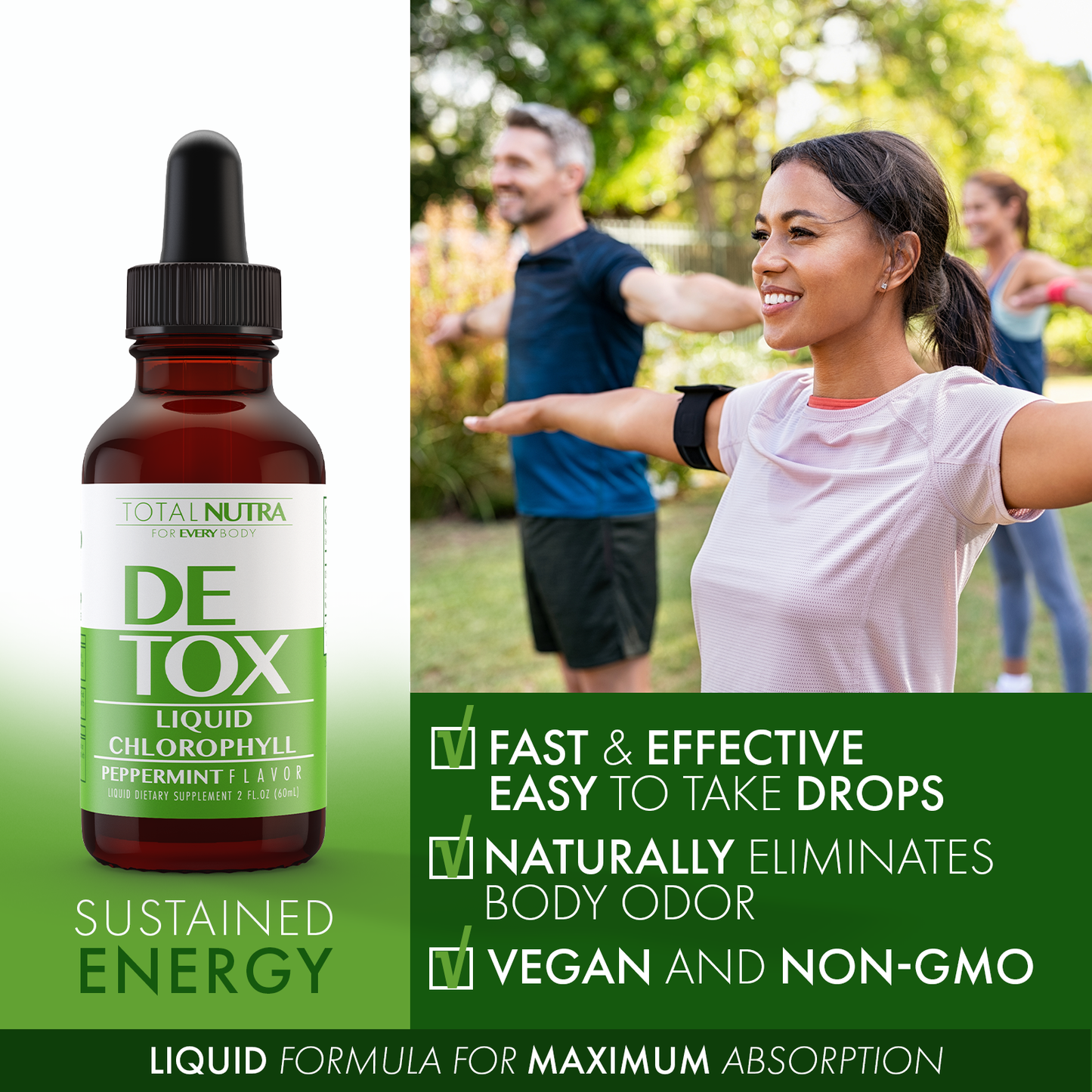 Liquid Chlorophyll Drops 50mg
