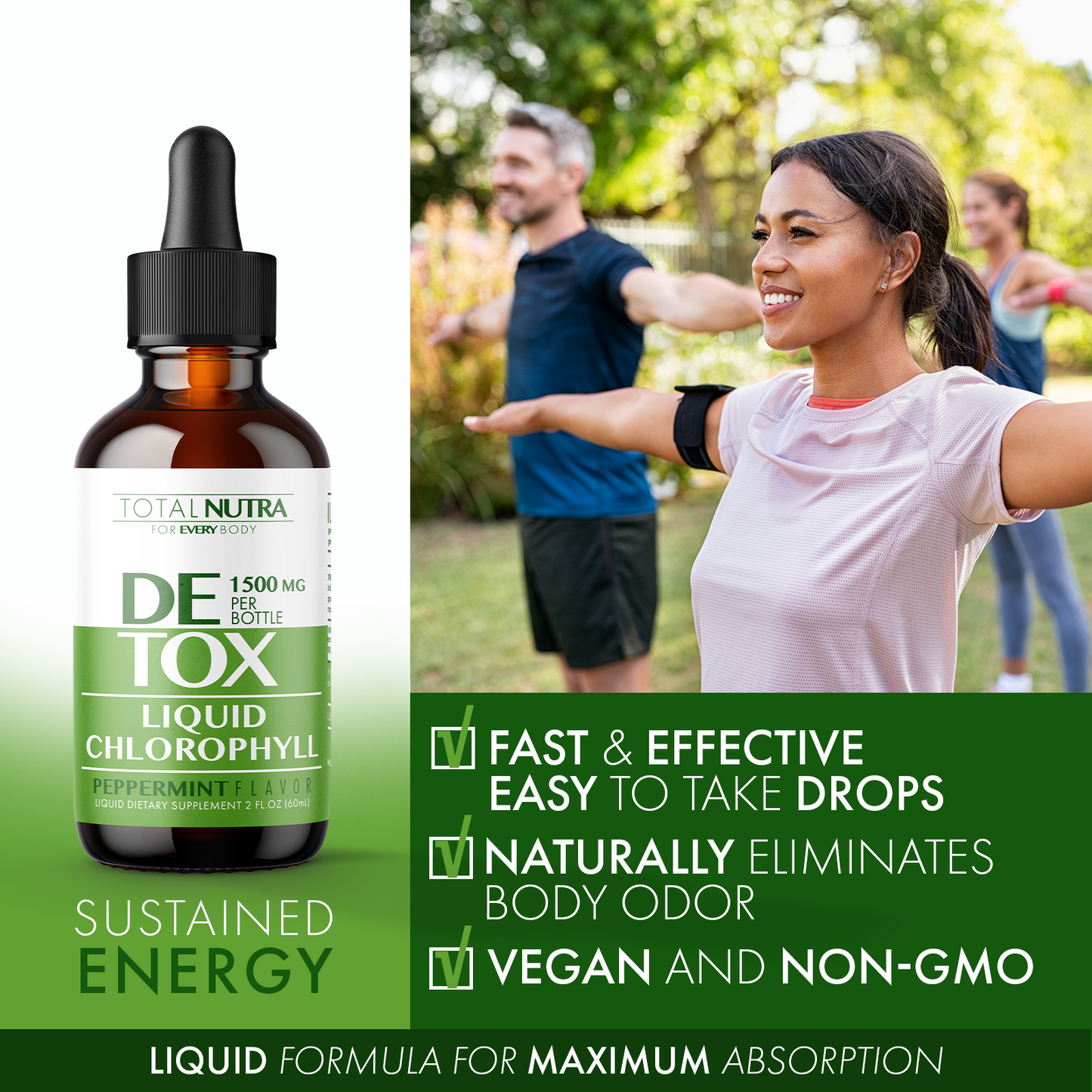 Liquid Chlorophyll Drops 50mg