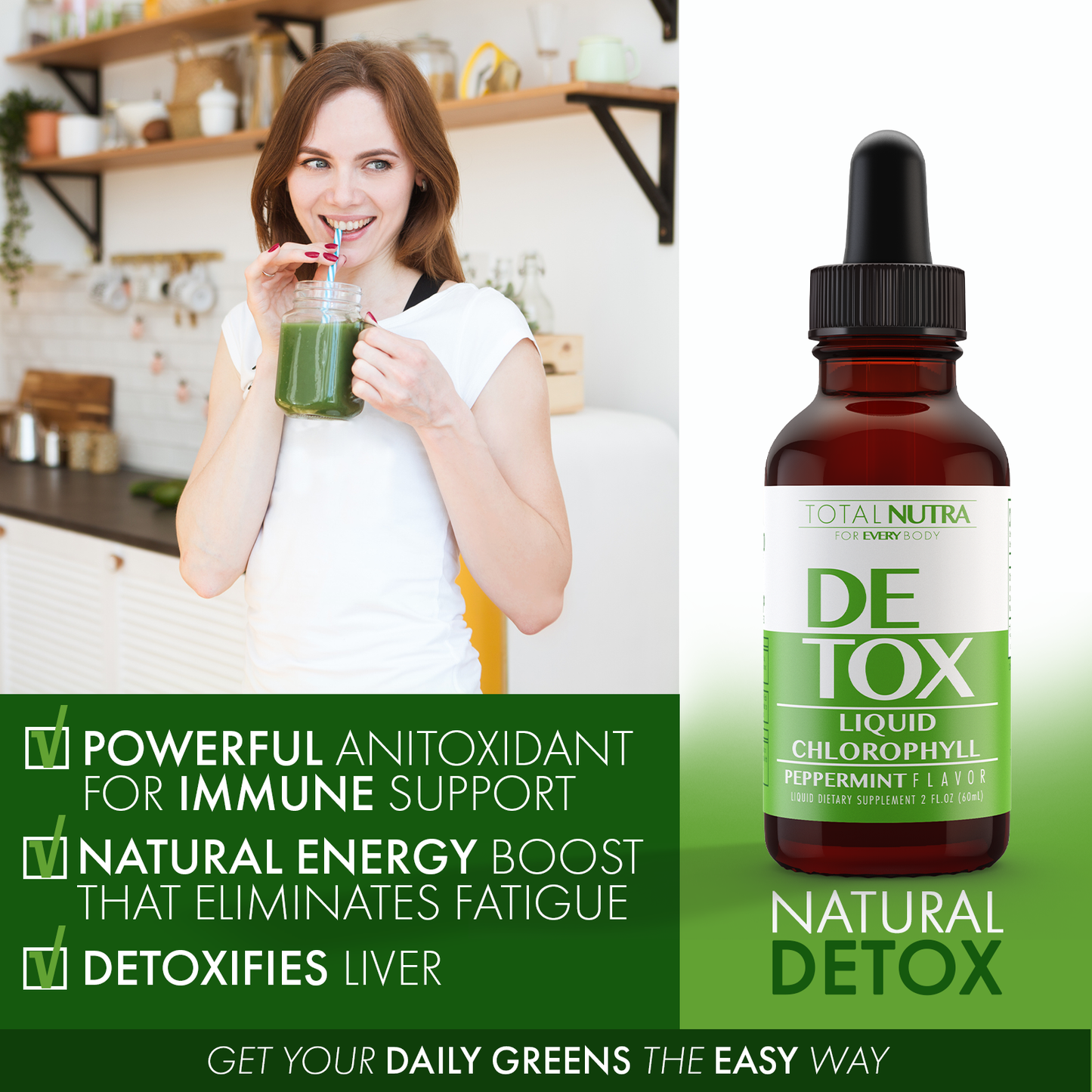 Liquid Chlorophyll Drops 50mg