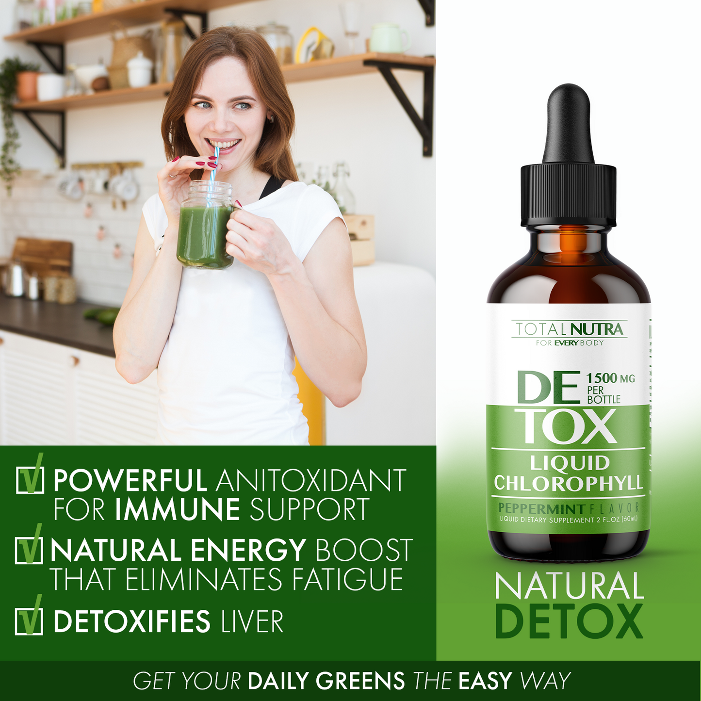 Liquid Chlorophyll Drops 50mg