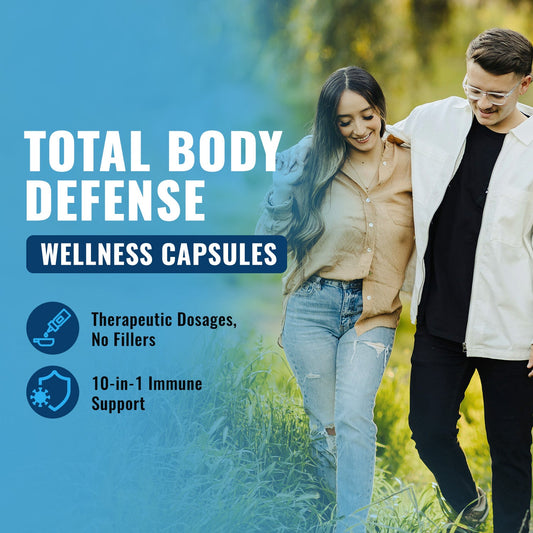 🌿 Strengthen Your Immune Shield with Total Nutra’s 10‑in‑1 Immunity Capsule