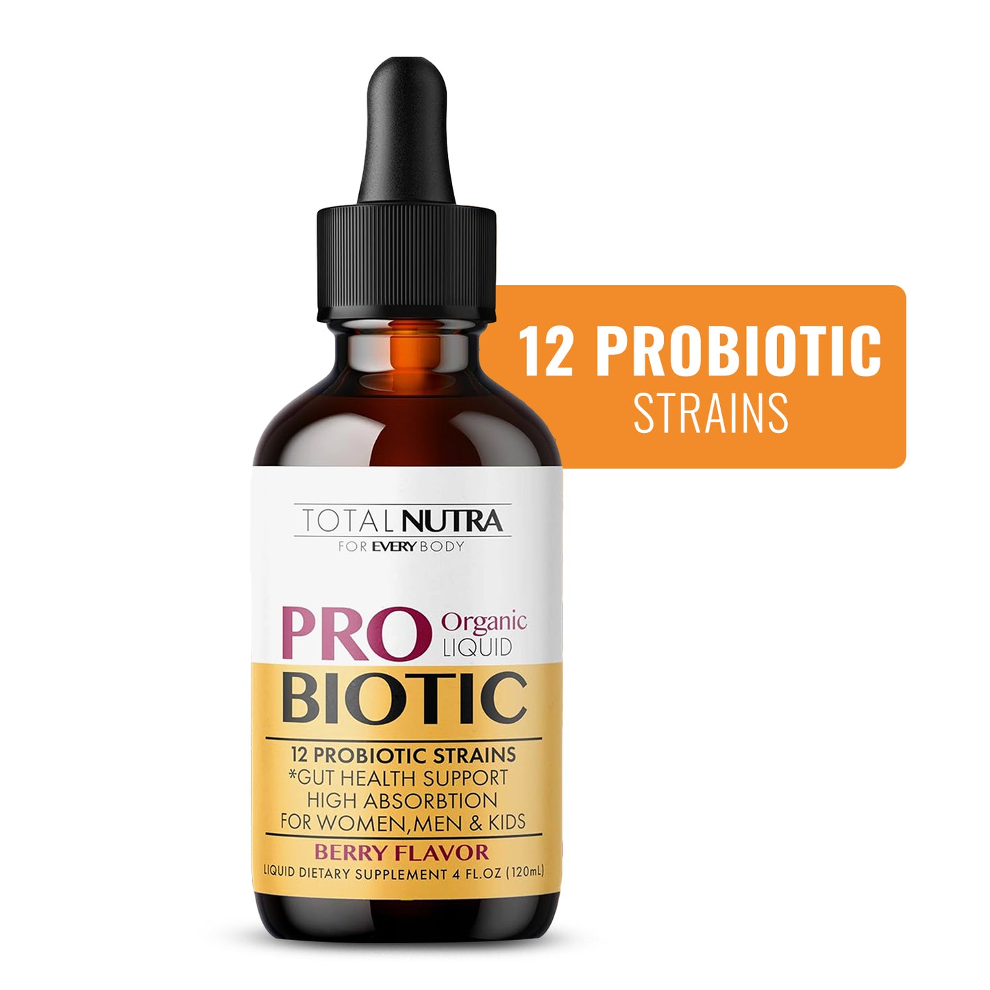 Liquid Probiotic Berry Flavor
