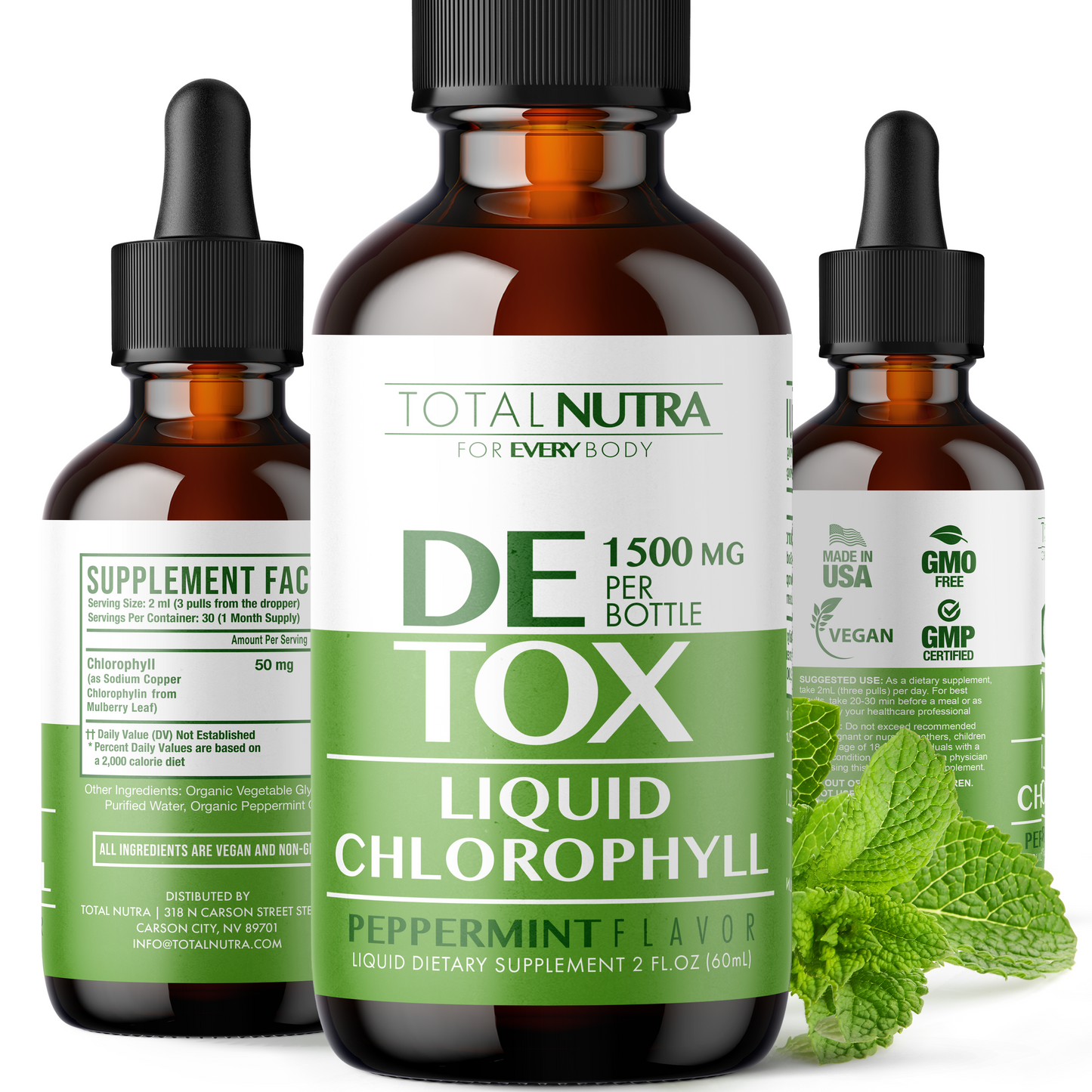 Liquid Chlorophyll Drops 50mg